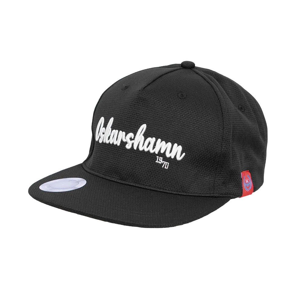 Keps Urban Oskarshamn Flatbrim Svart